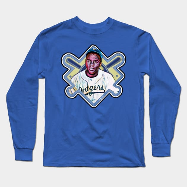 Jackie Robinson Long Sleeve T-Shirt by Esoteric Fresh 